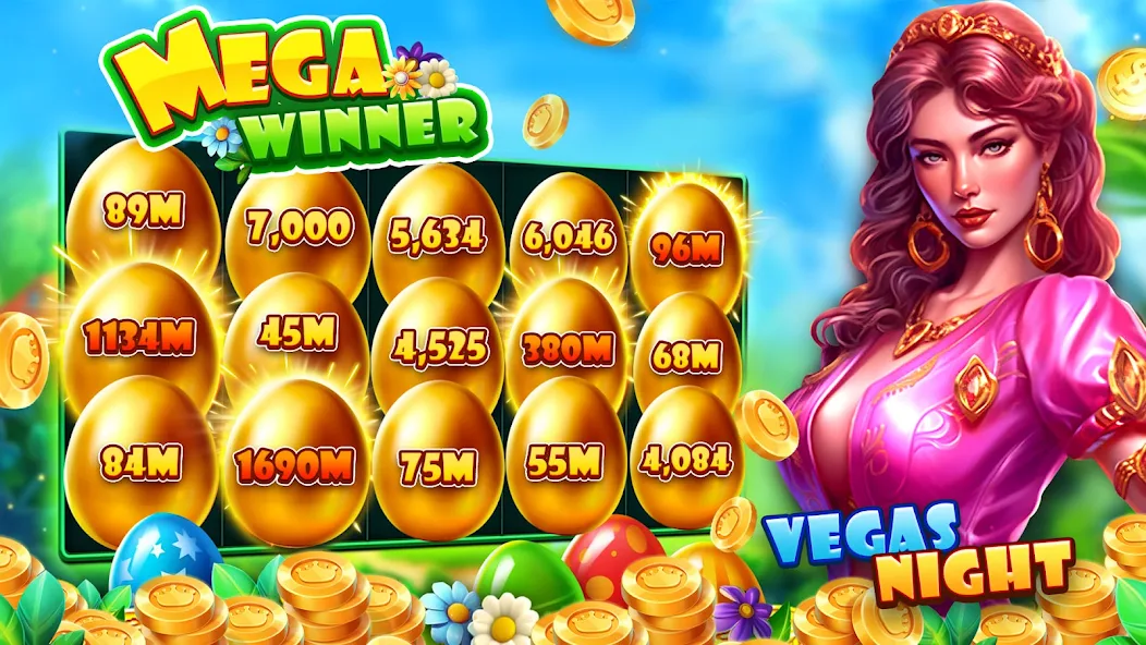 Tela de jogo do Touro da Fortuna com moedas de ouro